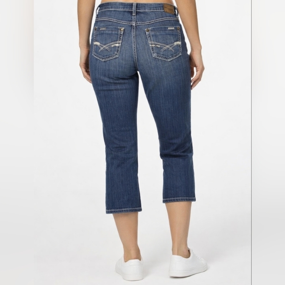 BKE Taylor Women's Mid Rise Cropped Denim Jeans Size 32